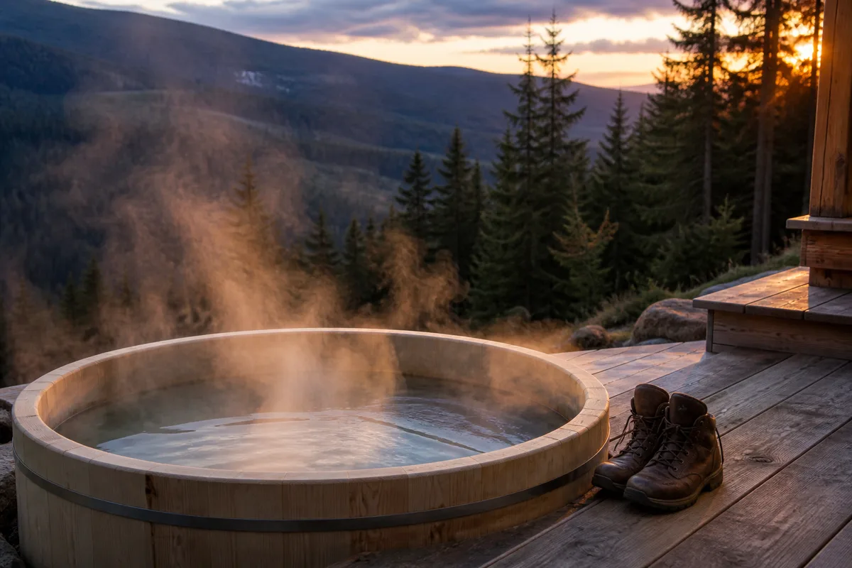 Bienfaits du jacuzzi après une randonnée : ce qui marche