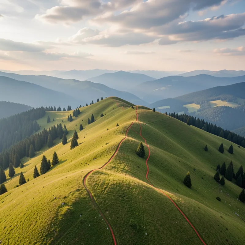 Traversée des Vosges GR5 et GR53 : itinéraire et étapes